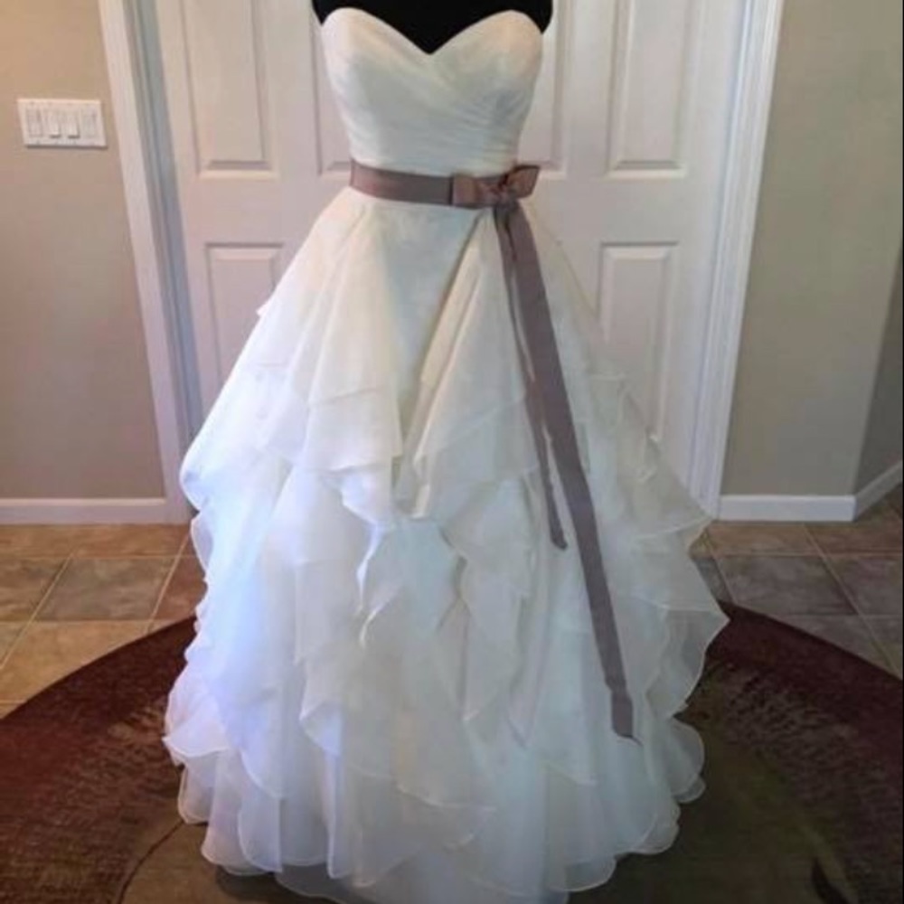 Beach strapless dress